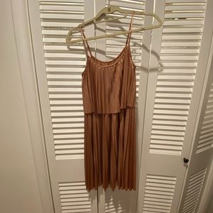 Halston Heritage bronze dress